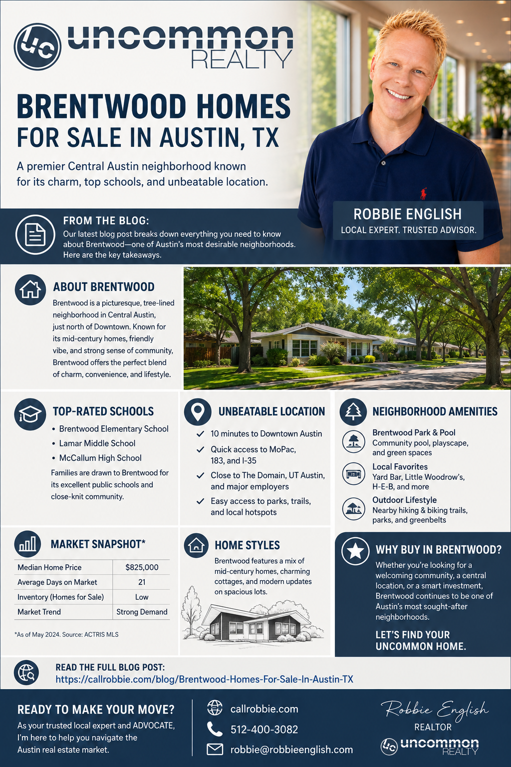 infographic Brentwood Homes For Sale In Austin TX