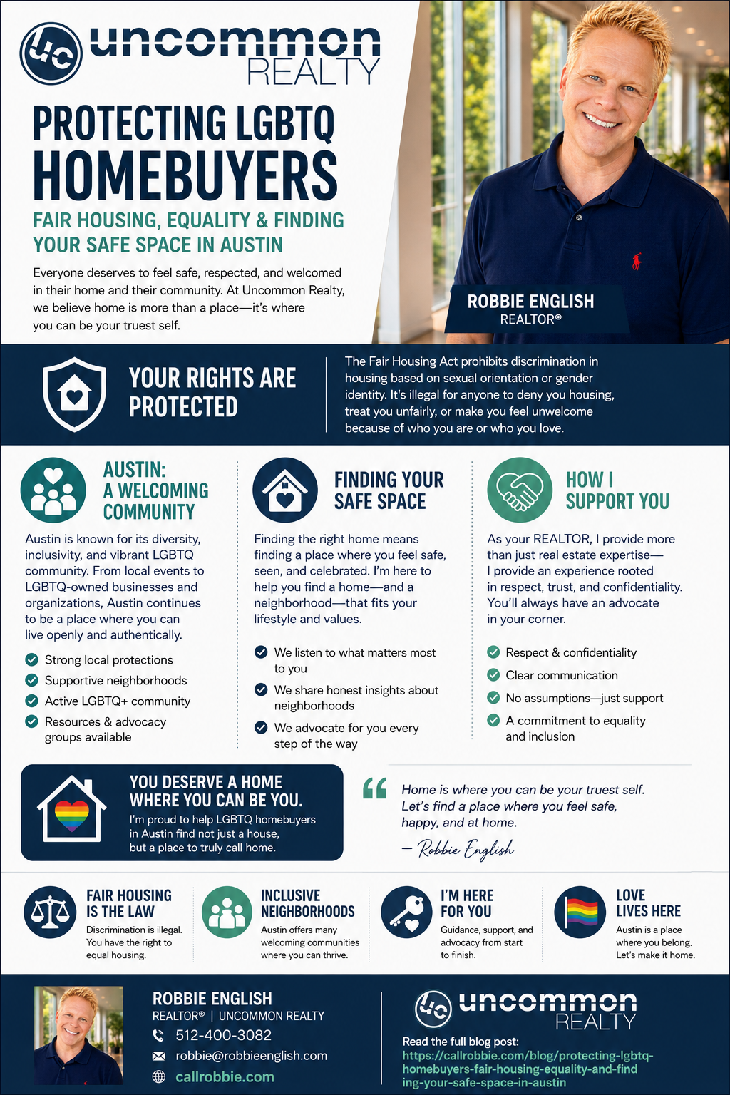 infographic Protecting LGBTQ Homebuyers Fair Housing, Equality, and Finding Your Safe Space in Austin