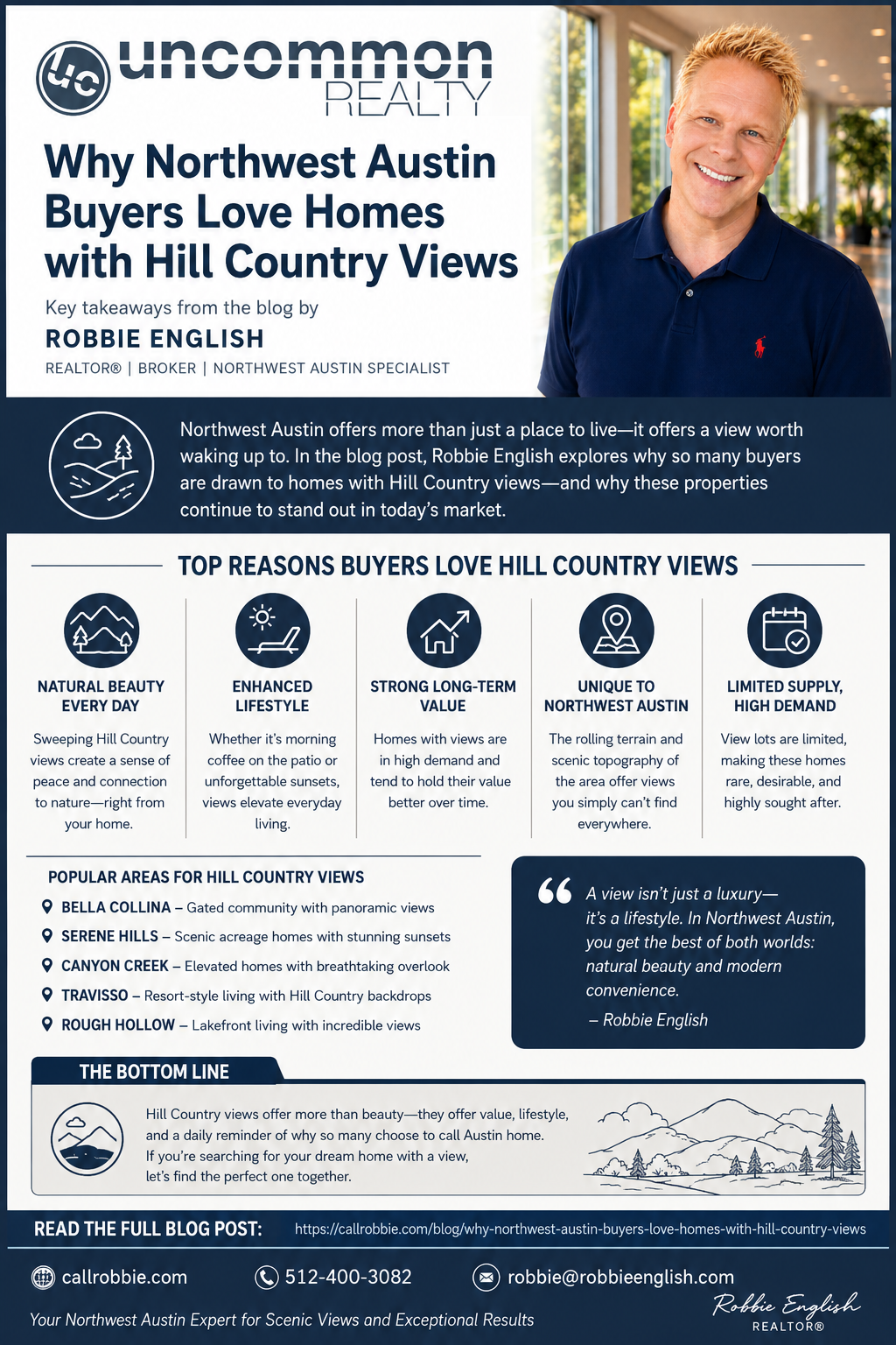 infogrphic Why Northwest Austin Buyers Love Homes With Hill Country Views