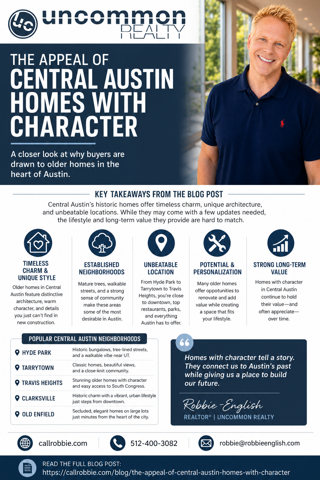 infographic The Appeal of Central Austin Homes With Character