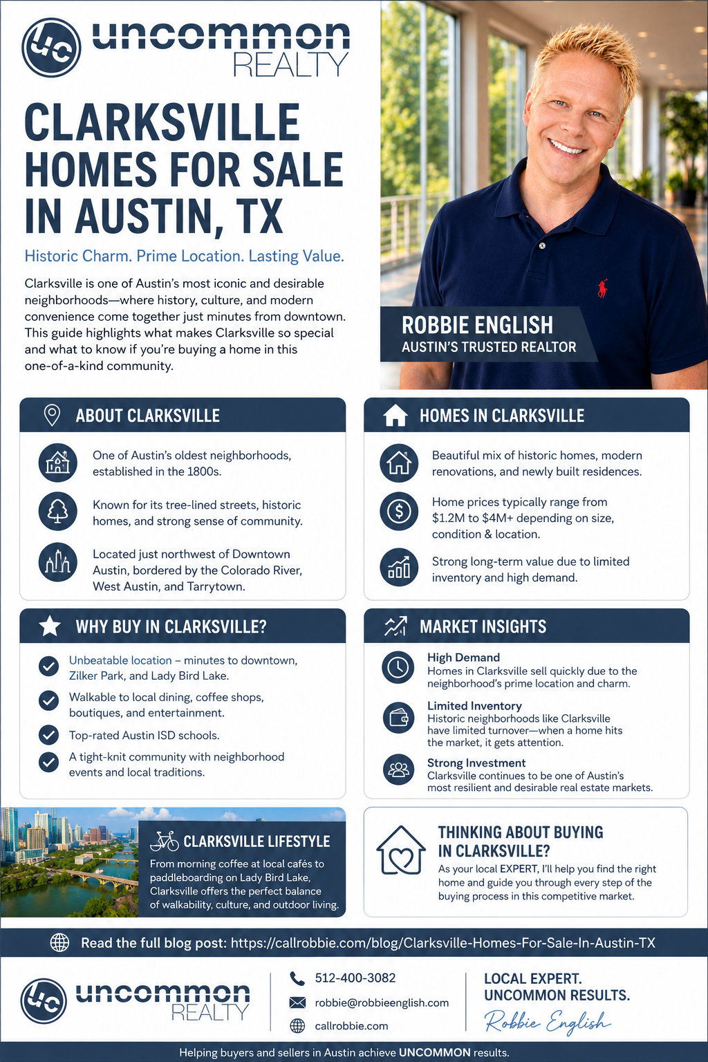 infographic Clarksville Homes For Sale In Austin TX