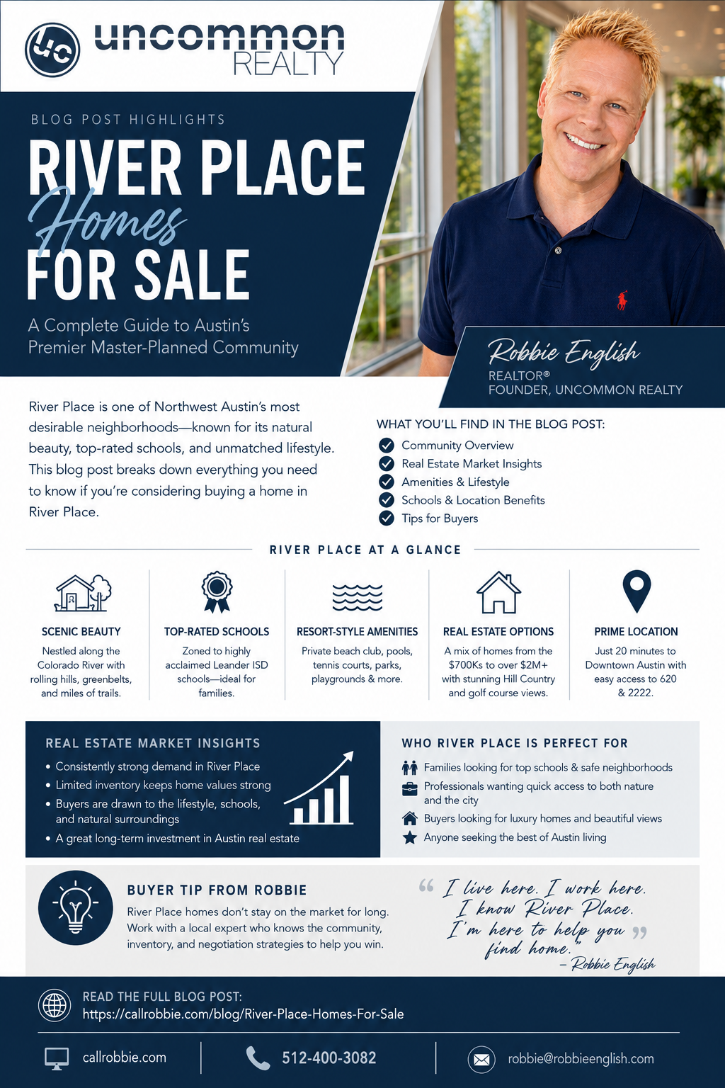 infographic River Place Homes For Sale