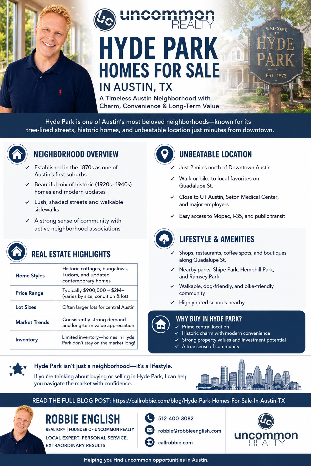 infographic Hyde Park Homes For Sale In Austin TX