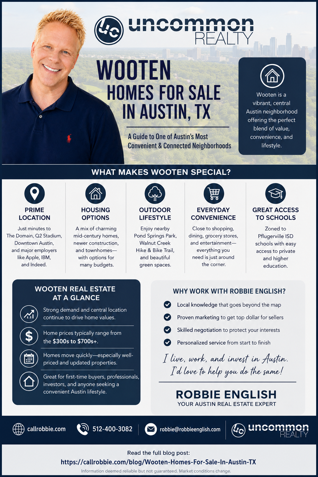 infographic Wooten Homes For Sale In Austin TX