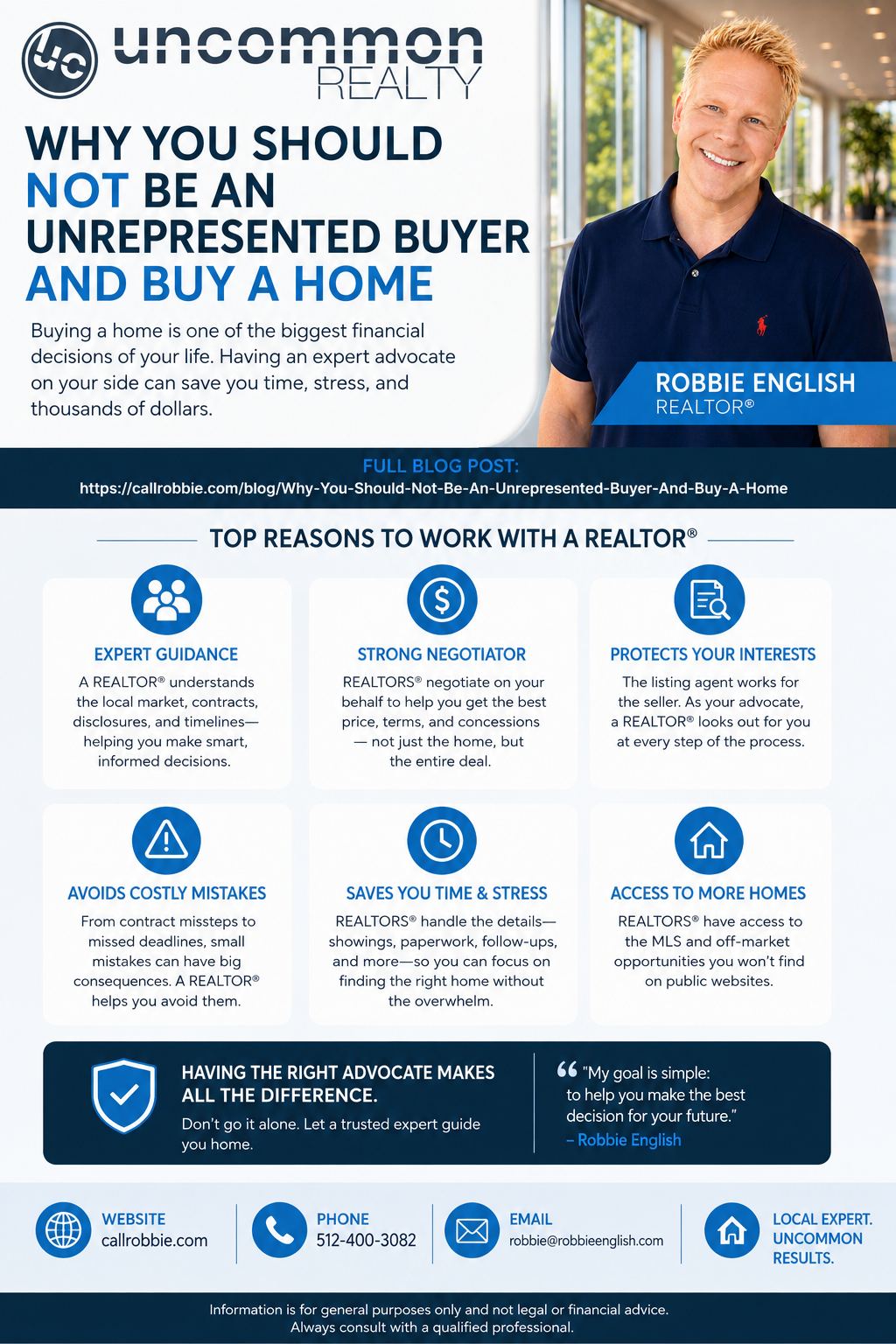 infographic Why You Should Not Be An Unrepresented Buyer And Buy A Home