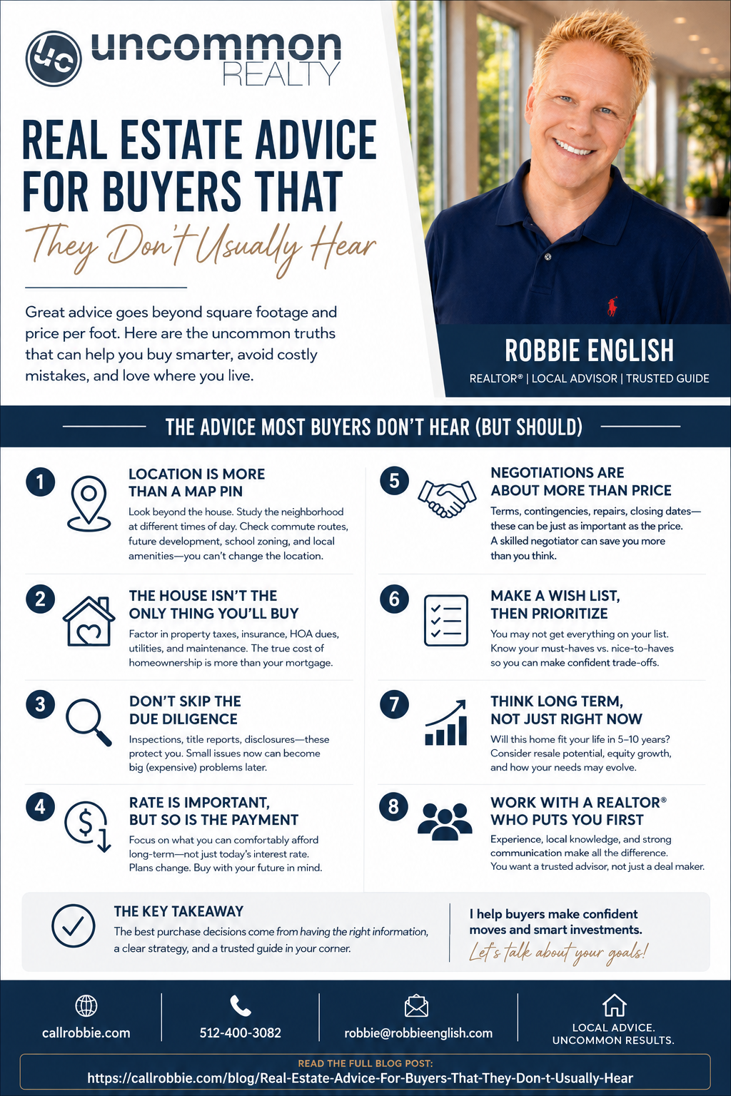 infographic Real Estate Advice For Buyers That They Don’t Usually Hear