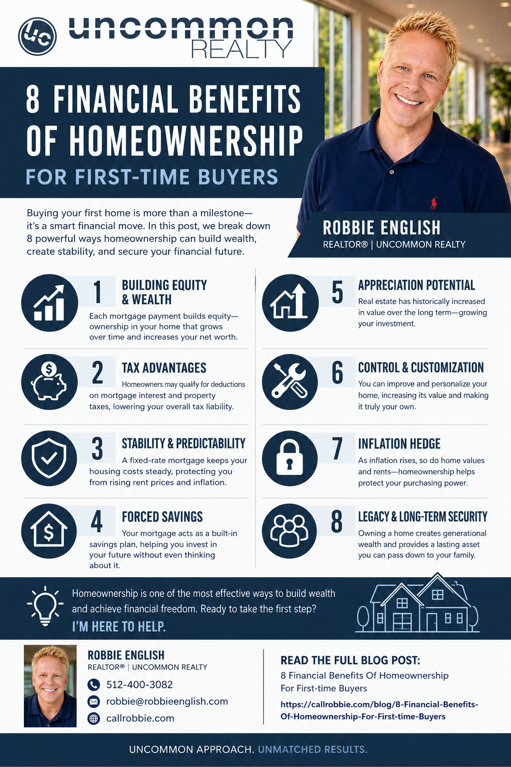 infographic 8 Financial Benefits Of Homeownership For First-time Buyers