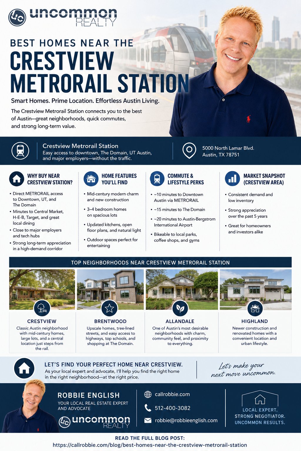 infographic Best Homes Near The Crestview MetroRail Station