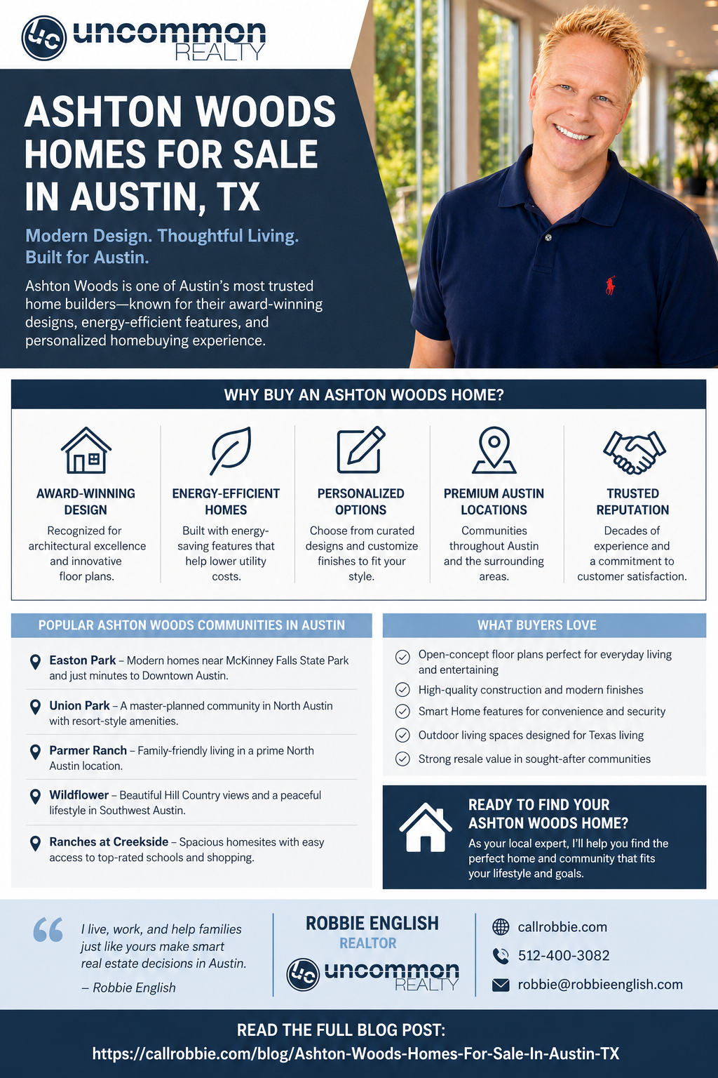 infographic Ashton Woods Homes For Sale In Austin TX