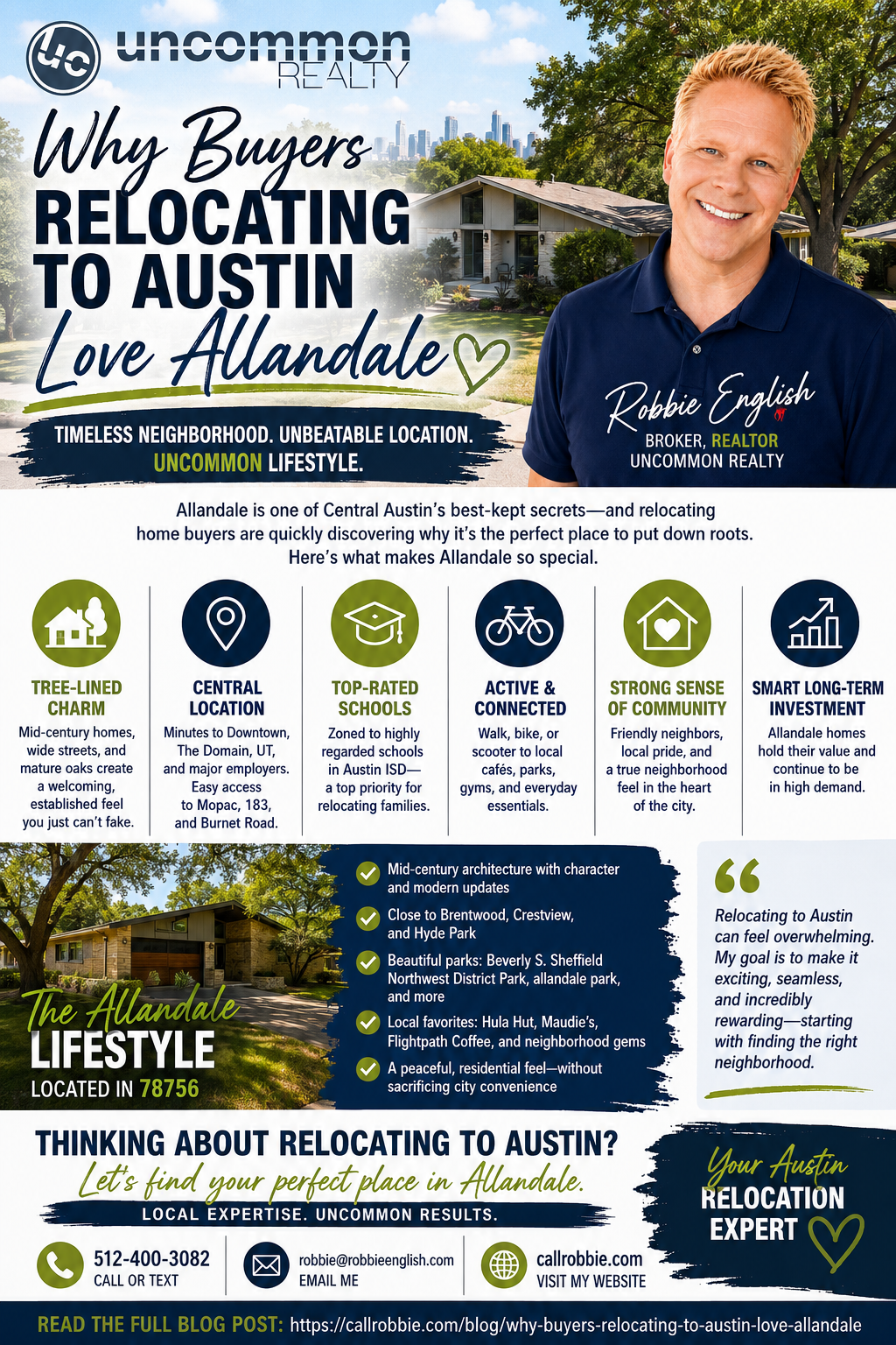 infographic Why Buyers Relocating to Austin Love Allandale