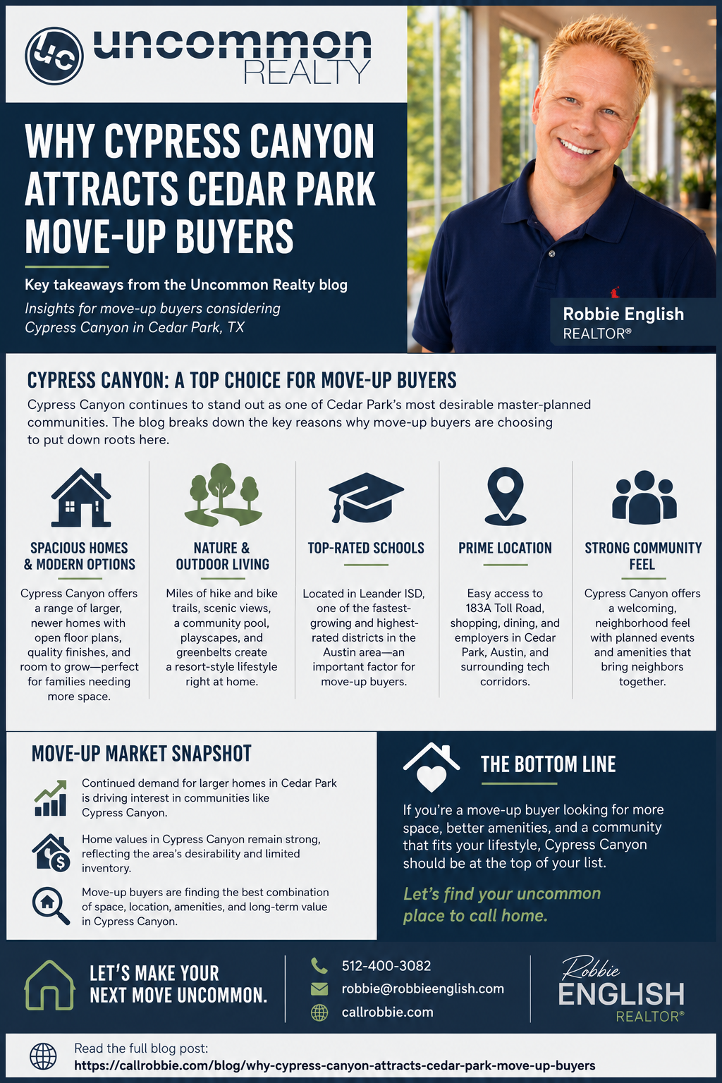 infographic Why Cypress Canyon Attracts Cedar Park Move-Up Buyers