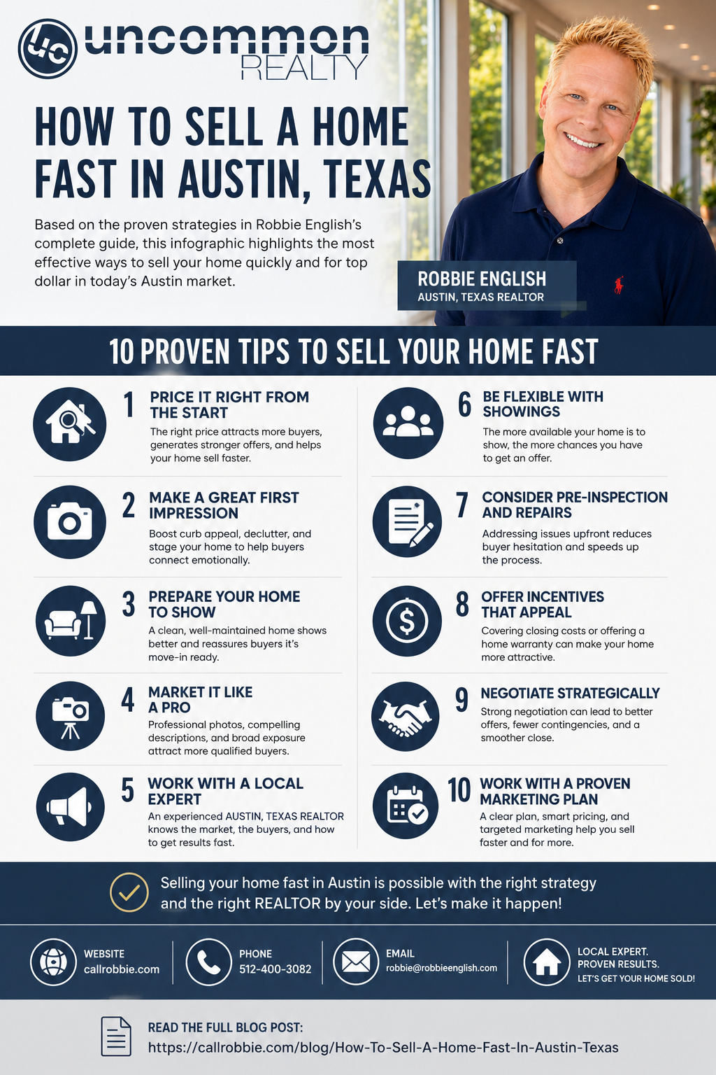 infographic How To Sell A Home Fast In Austin Texas
