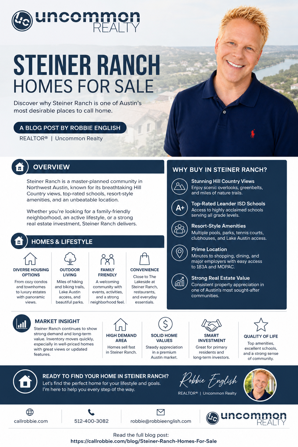 infographic Steiner Ranch Homes For Sale