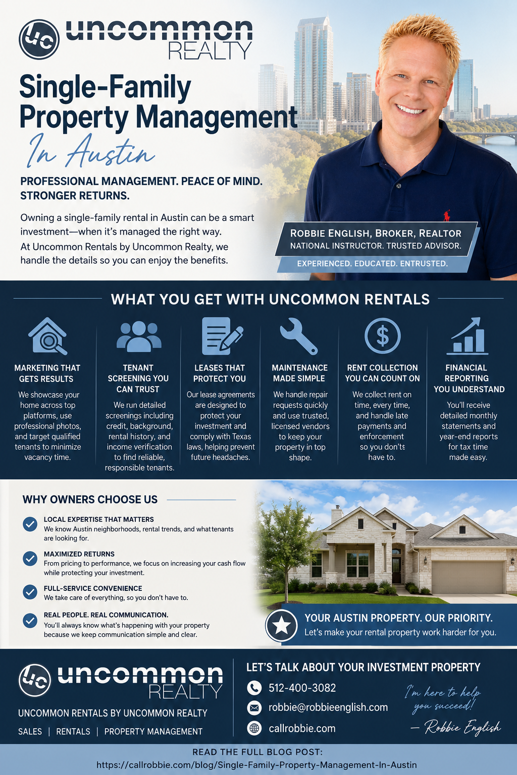 infographic Single Family Property Management In Austin