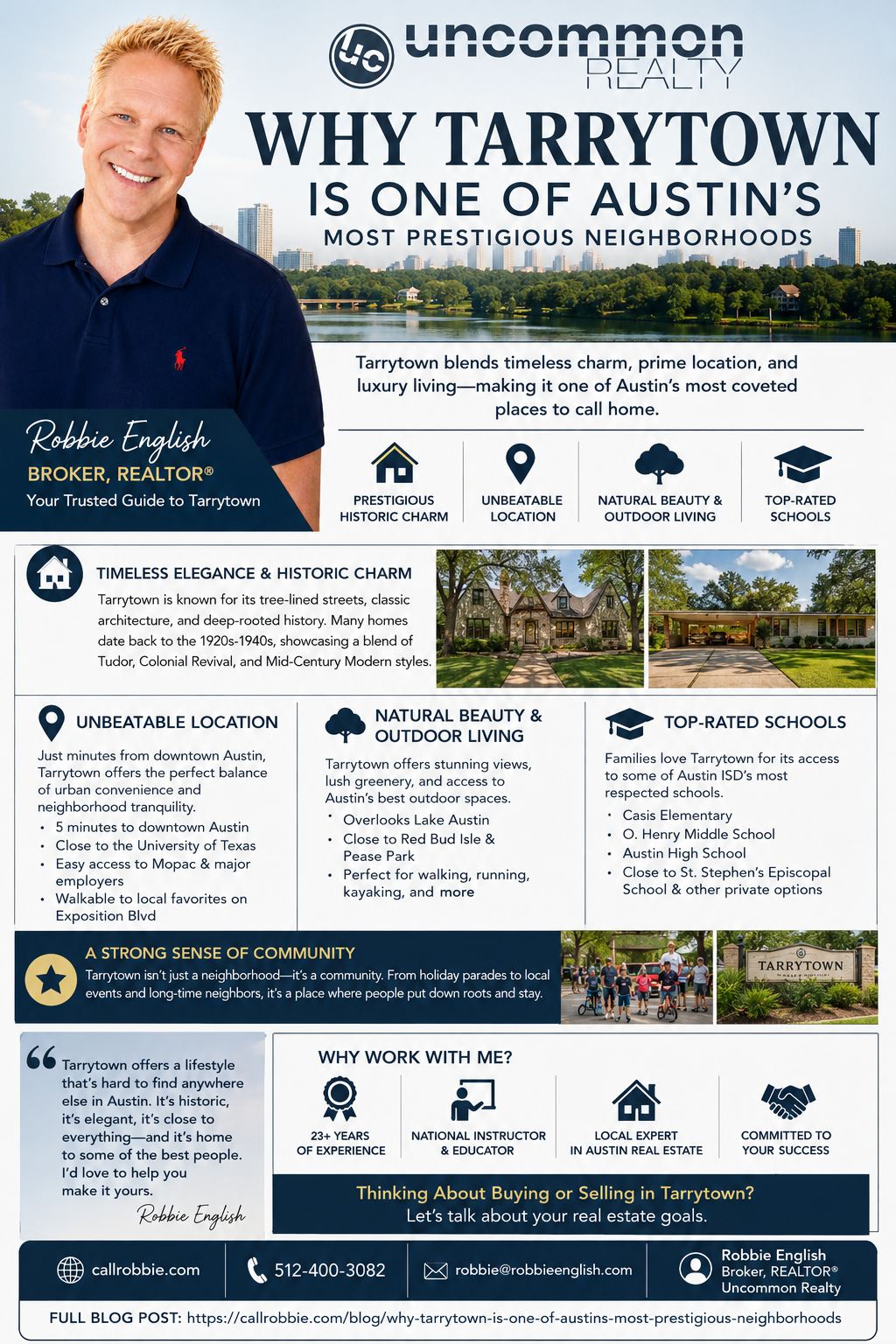 infographic Why Tarrytown Is One of Austin’s Most Prestigious Neighborhoods