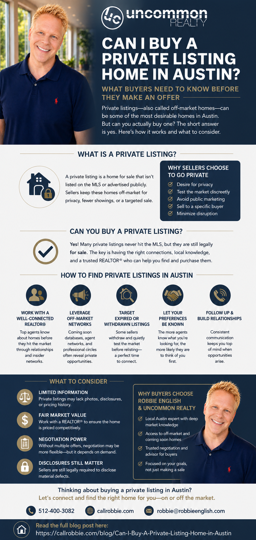 infographic Can I Buy A Private Listing Home in Austin?