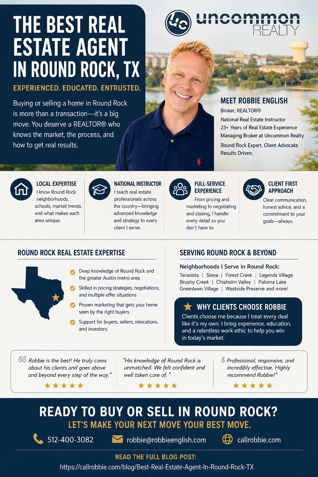 infographic Best Real Estate Agent In Round Rock TX