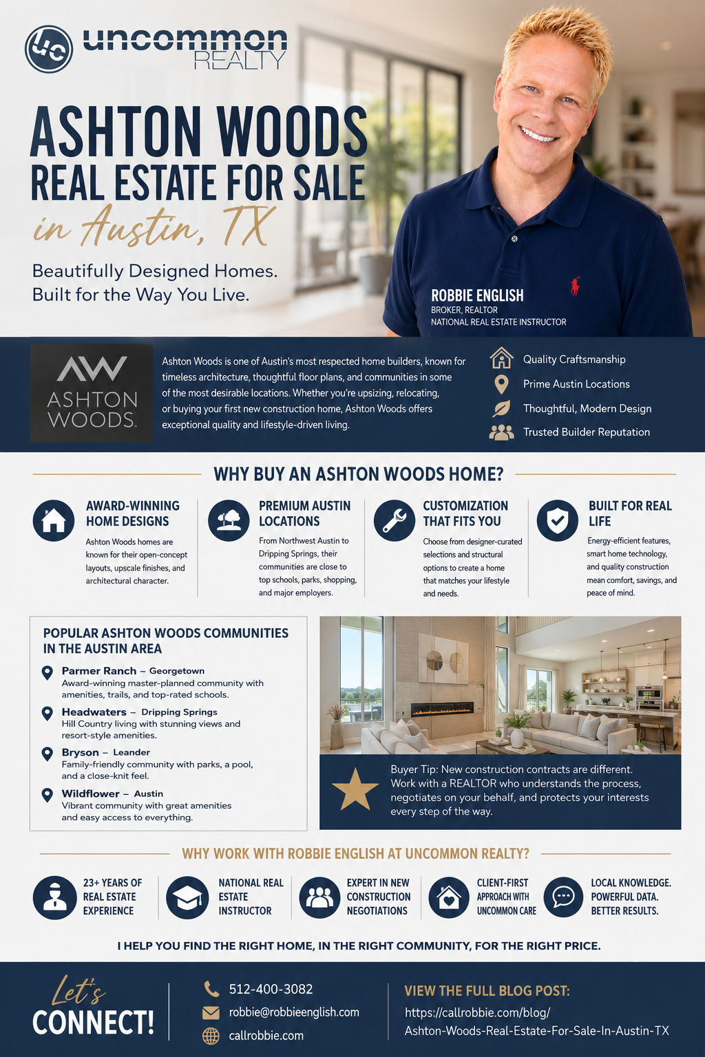 infographic Ashton Woods Real Estate For Sale In Austin TX