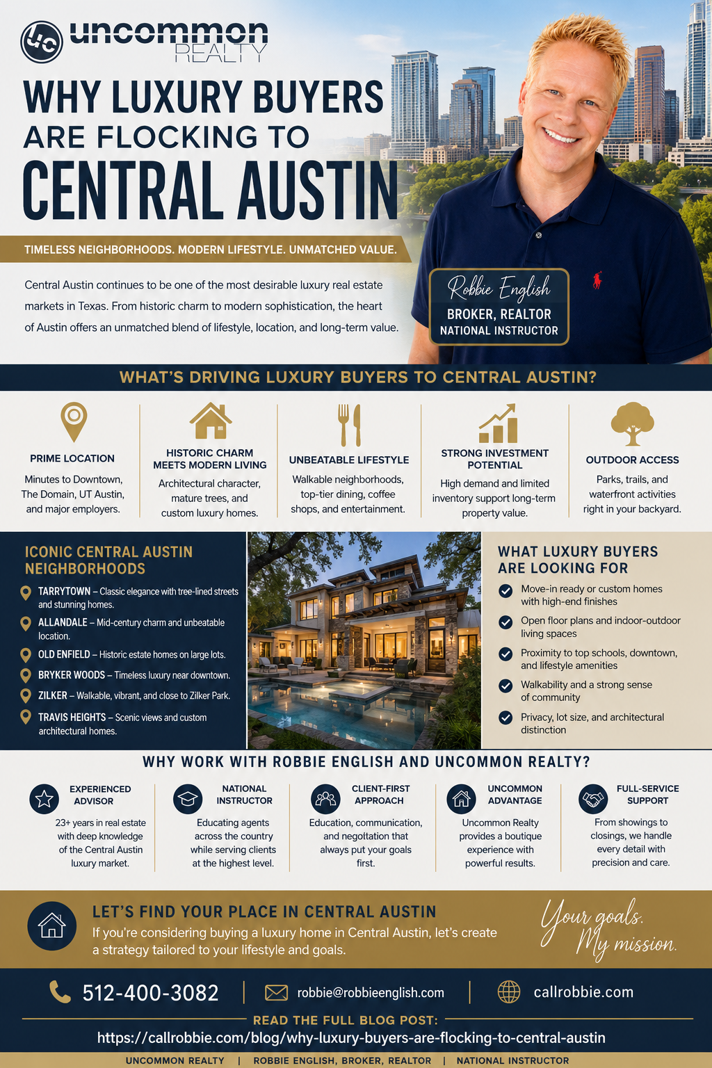 infographic Why Luxury Buyers Are Flocking to Central Austin