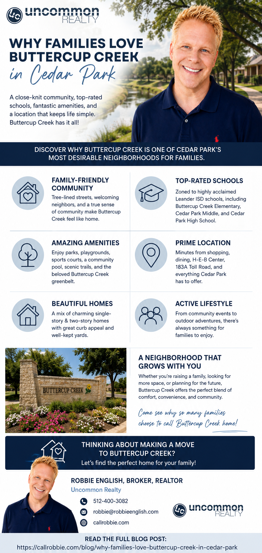 infographic Why Families Love Buttercup Creek in Cedar Parkinfographic Why Families Love Buttercup Creek in Cedar Park