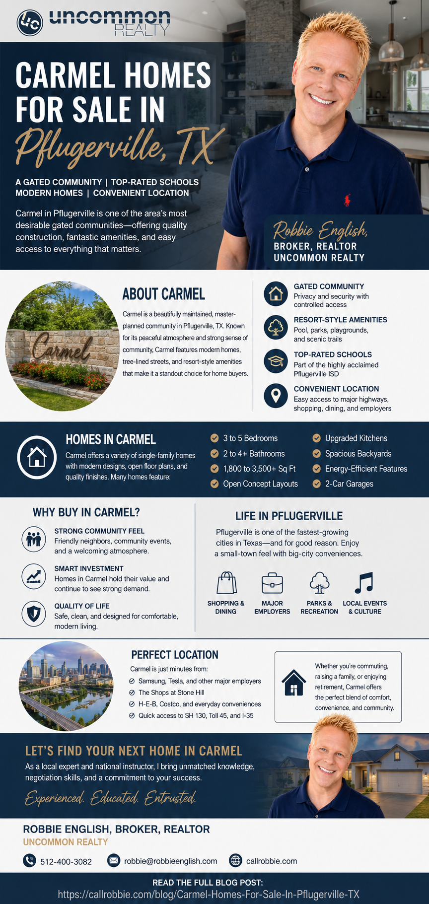 infographic Carmel Homes For Sale In Pflugerville TX