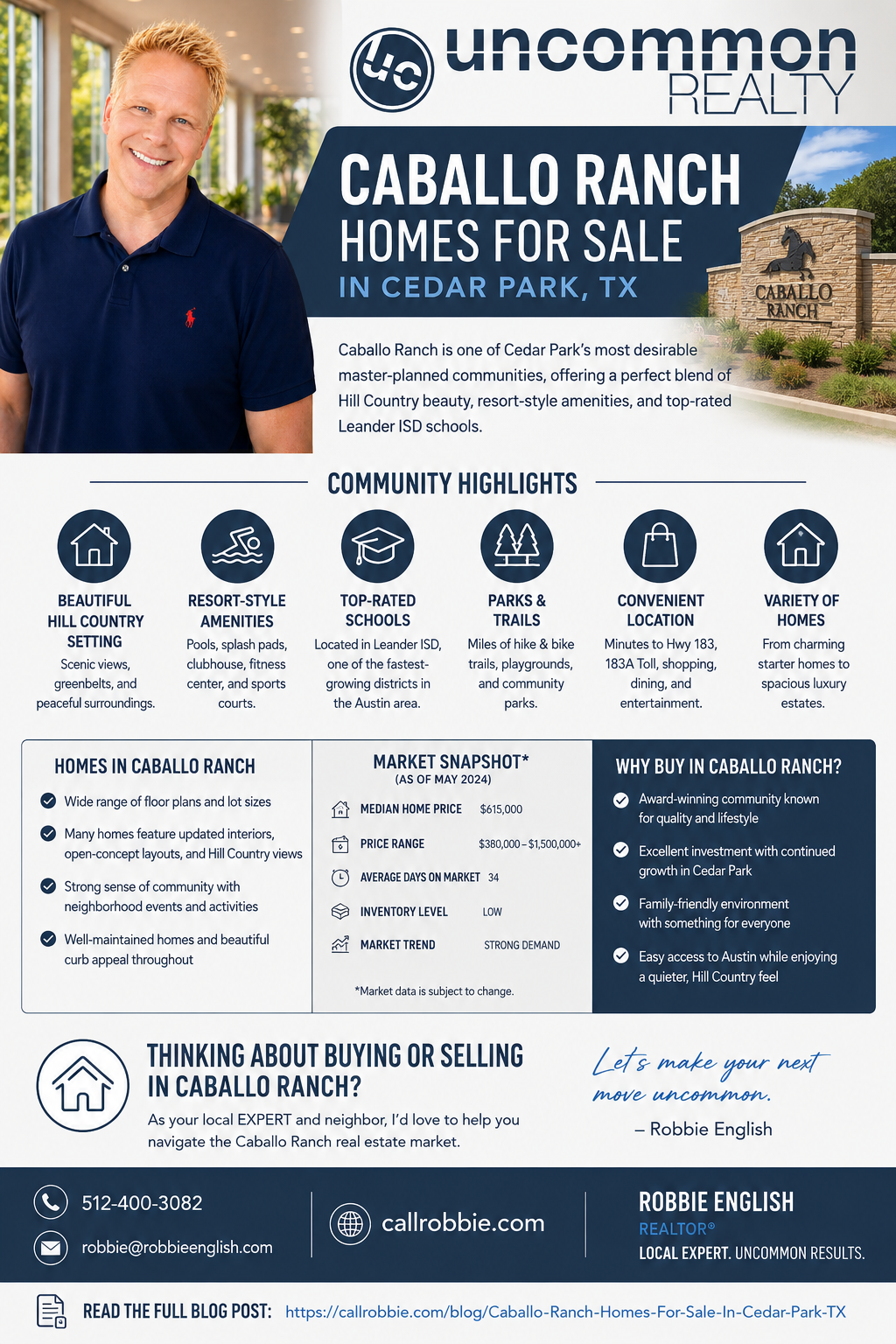 infographic Caballo Ranch Homes For Sale In Cedar Park TX