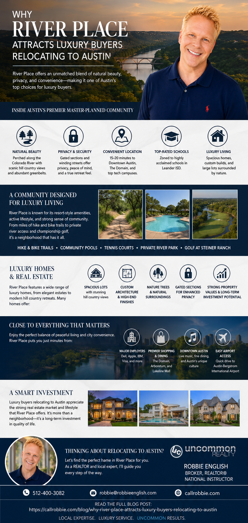 infographic Why River Place Attracts Luxury Buyers Relocating to Austin