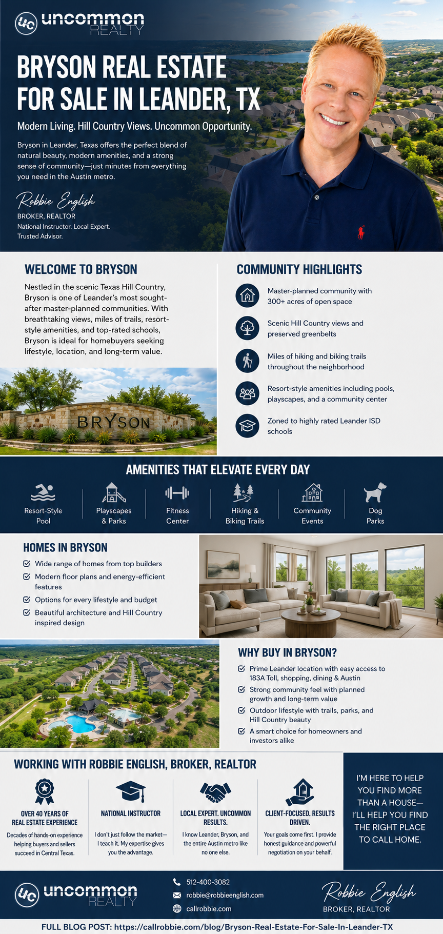 infographic Bryson Real Estate For Sale In Leander TX
