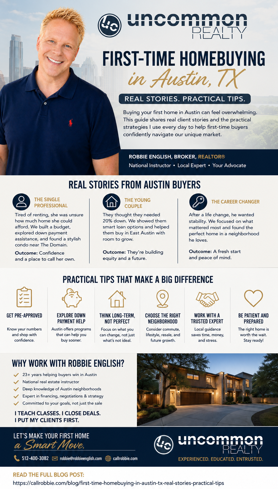 infographic First-Time Homebuying in Austin, TX Real Stories & Practical Tips