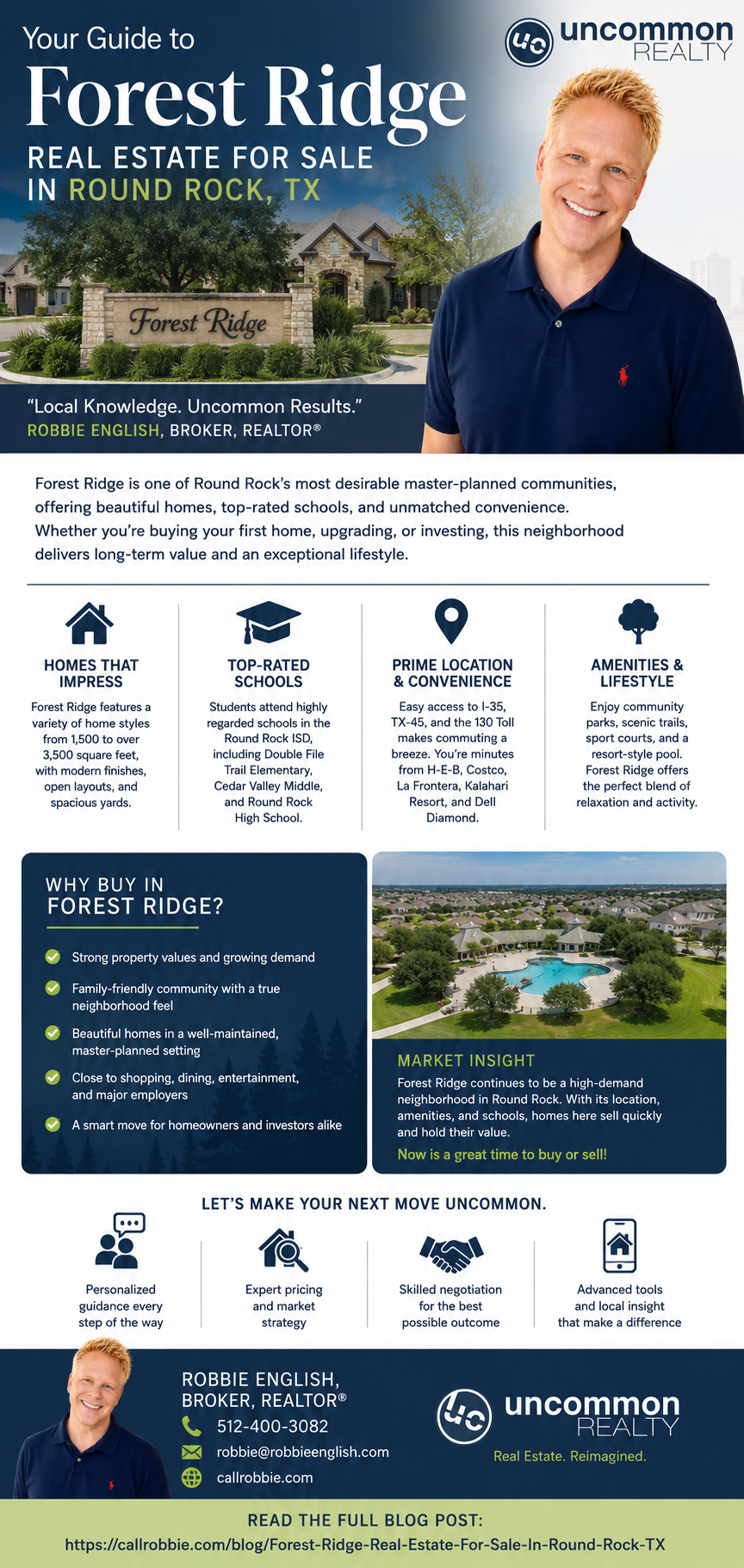 infographic Forest Ridge Real Estate For Sale In Round Rock TX