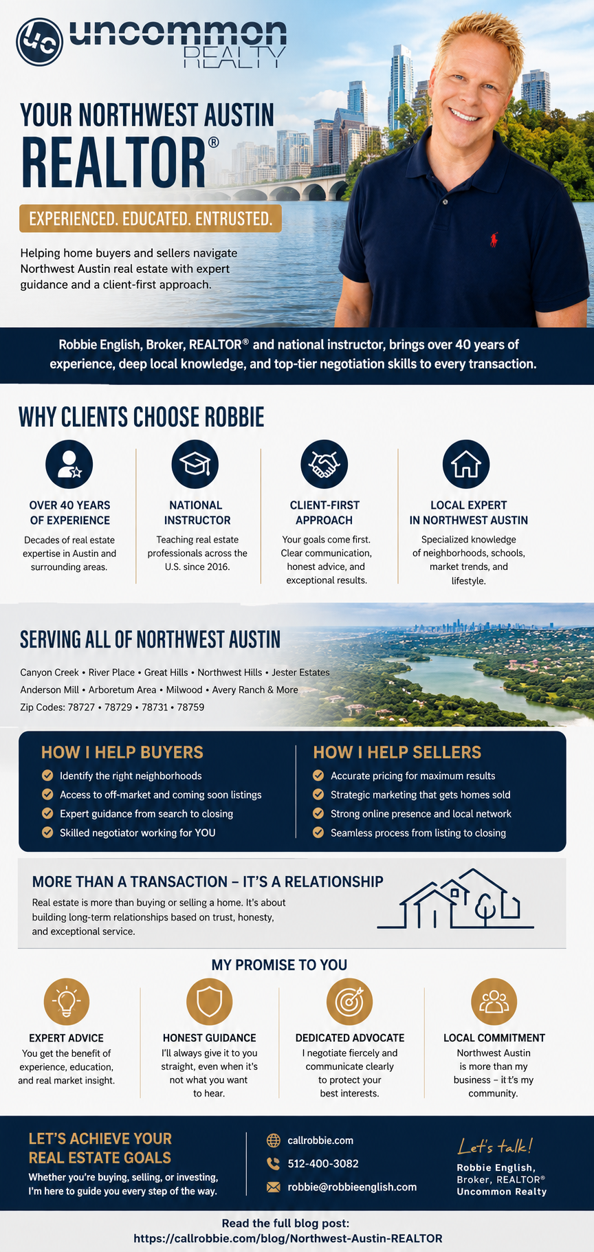 infographic Northwest Austin REALTOR