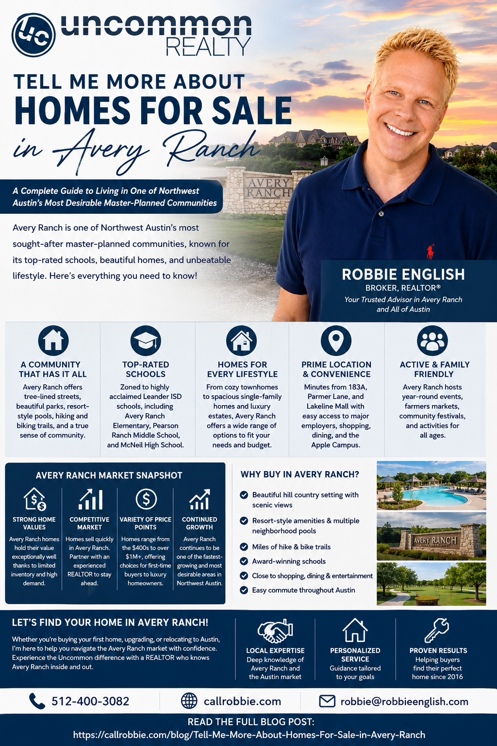 infographic Tell Me More About Homes For Sale in Avery Ranch