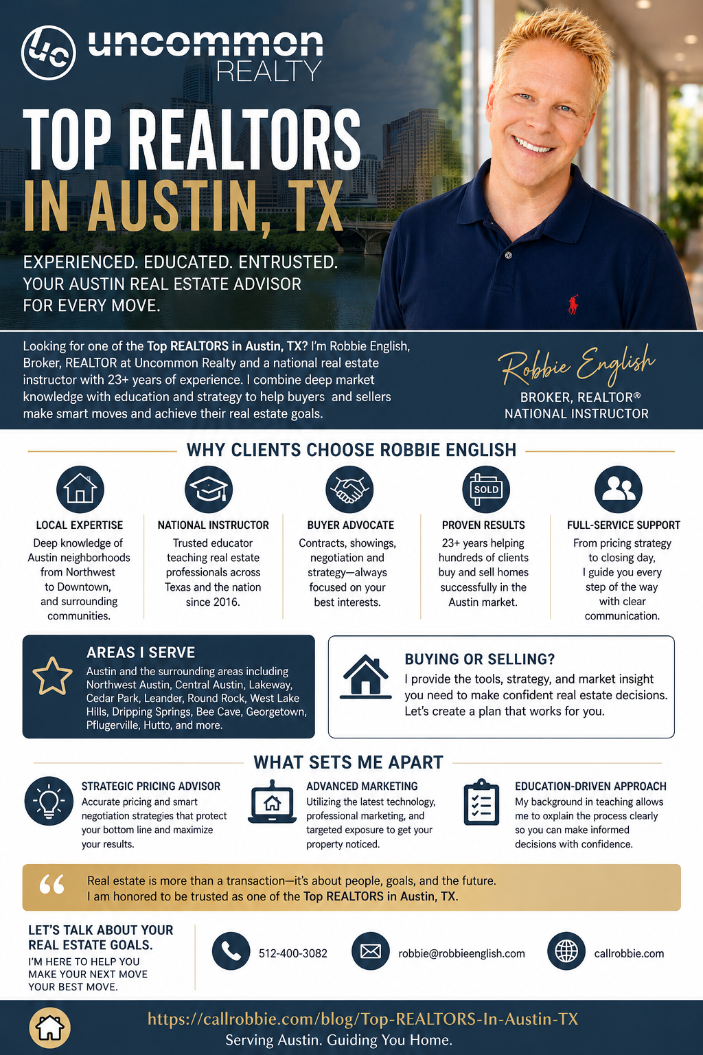 infographic Top REALTORS In Austin TX