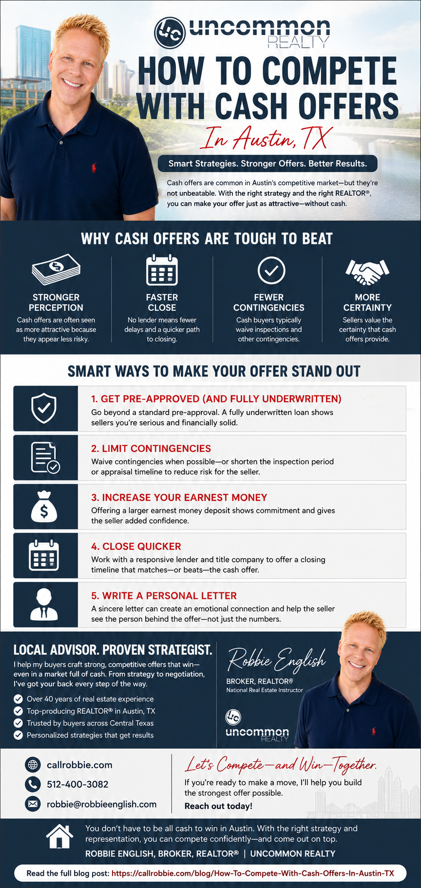 infographic How To Compete With Cash Offers In Austin TX