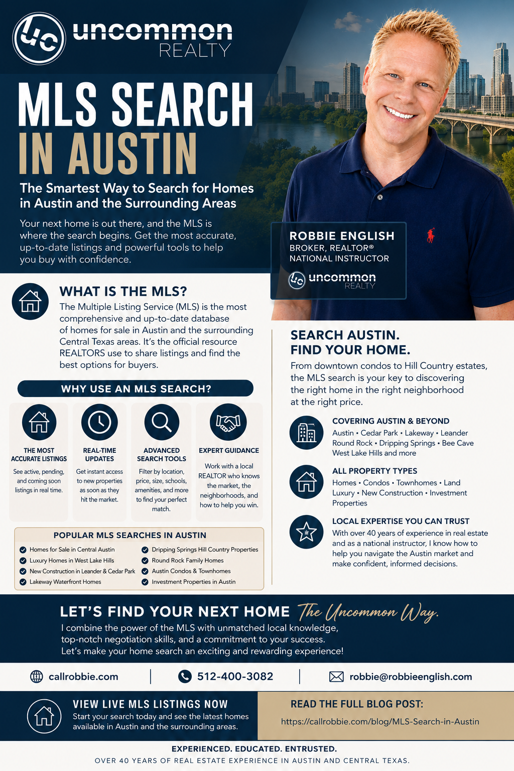 infographic MLS Search in Austin