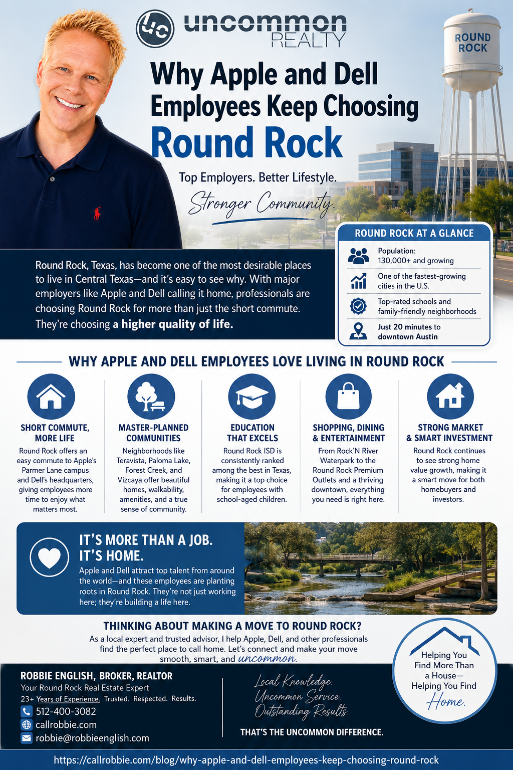 infographic Why Apple and Dell Employees Keep Choosing Round Rock