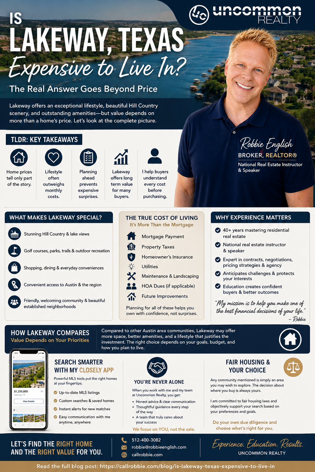 infographic Is Lakeway Texas Expensive to Live In?
