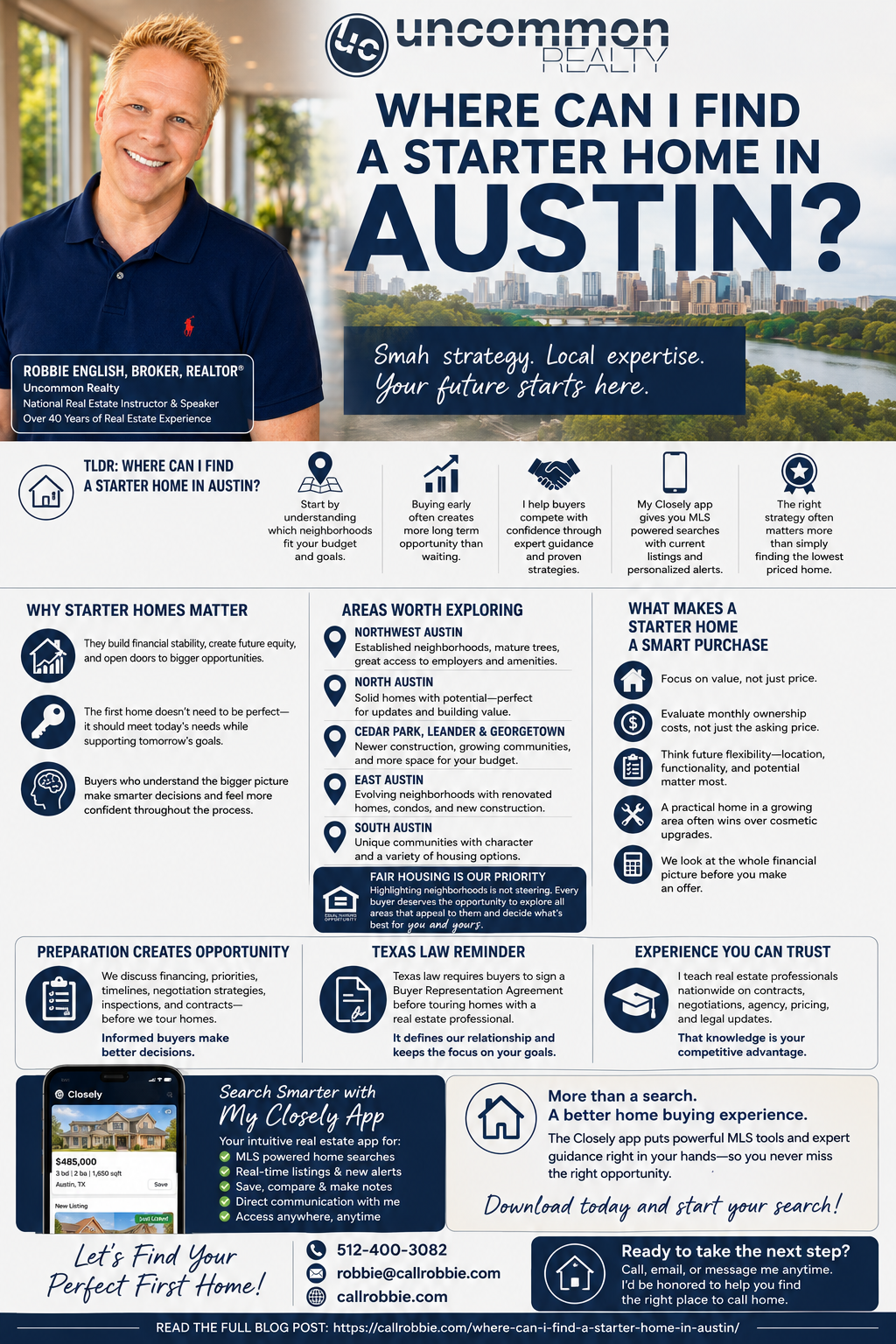 infographic Where Can I Find a Starter Home in Austin?