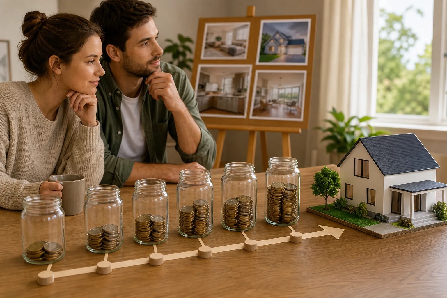 A fixed-term deposit account for a known purchase timeline