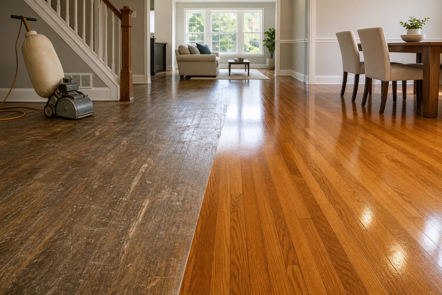 Hardwood Floor Refinishing: Restore Value Already in the Home