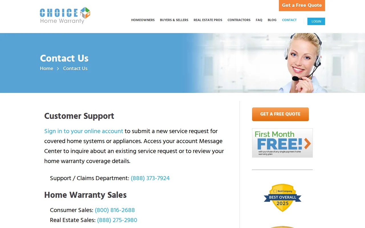 Choice Home Warranty, A Texas Option With Fast Claims Processing