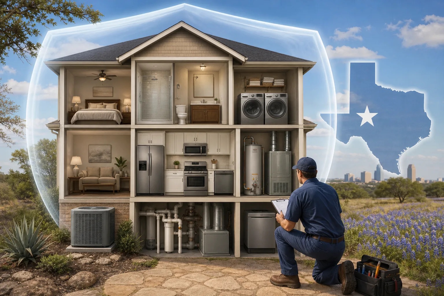 American Home Shield, Broad Coverage for Major Systems and Appliances