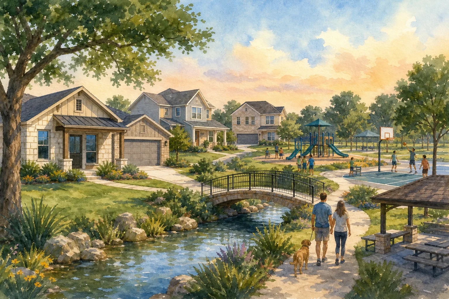 Round Rock Ranch: Usable housing choices and community amenities