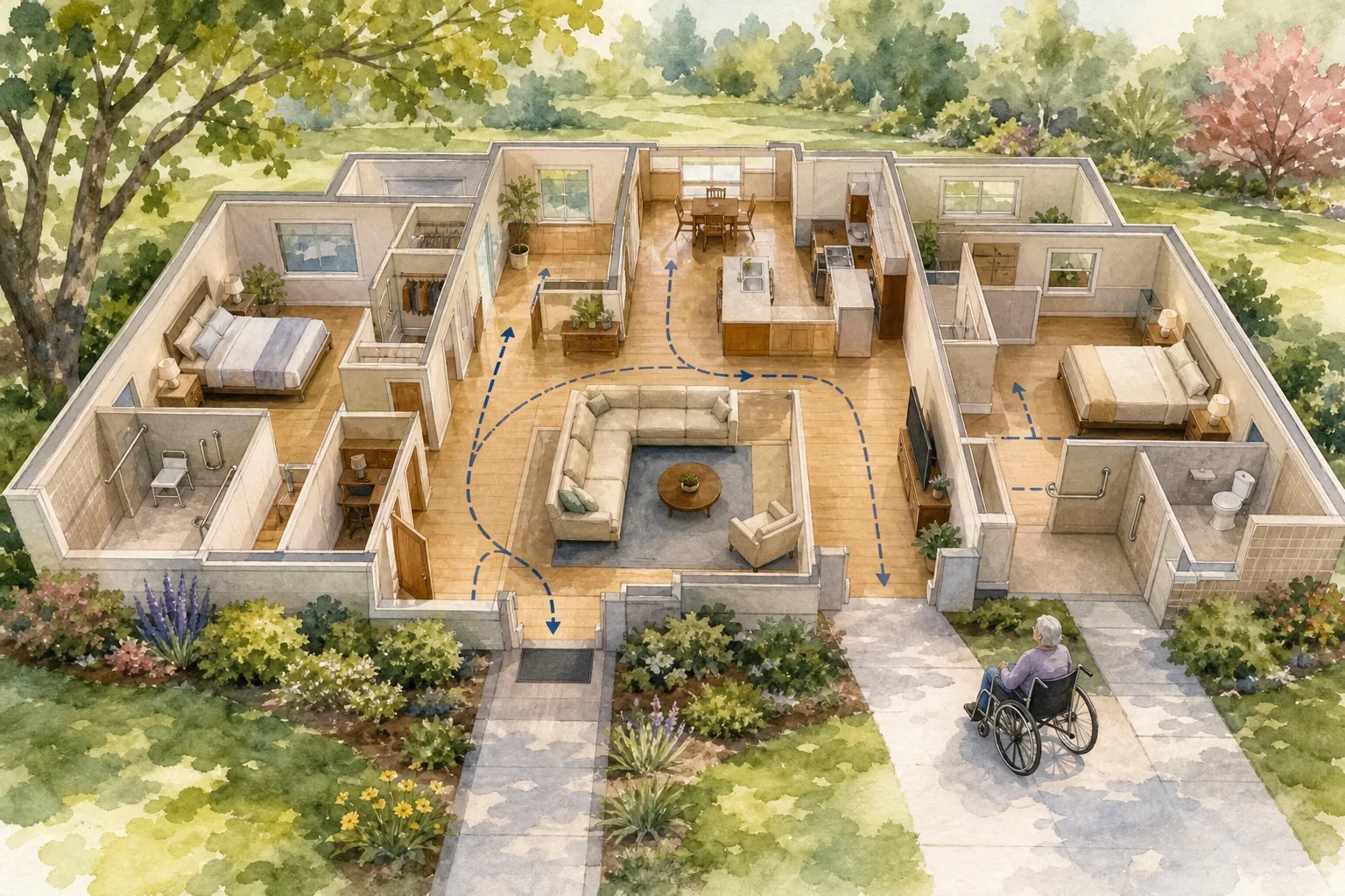 One-Story Belterra Homes, Evaluate Accessibility, Flow, and Future Flexibility