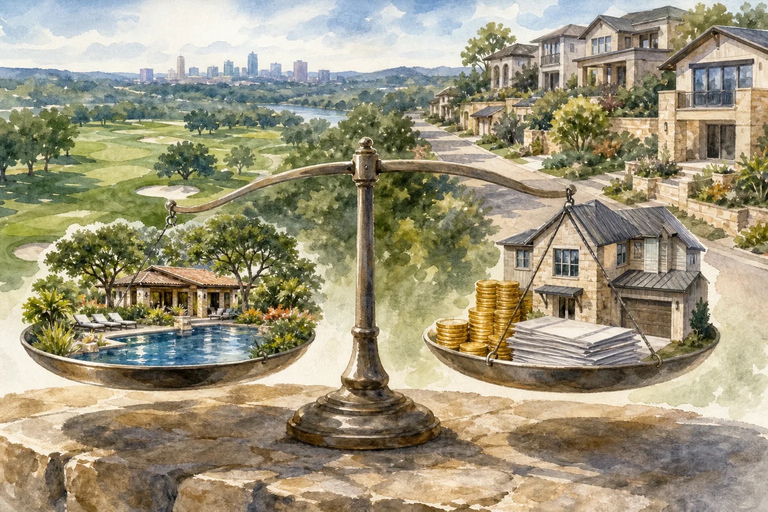 Barton Creek, Resort-Style Amenities With a Higher Ownership-Cost Profile