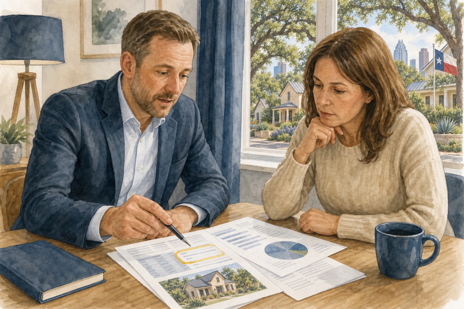 Looking at Homes On The Market