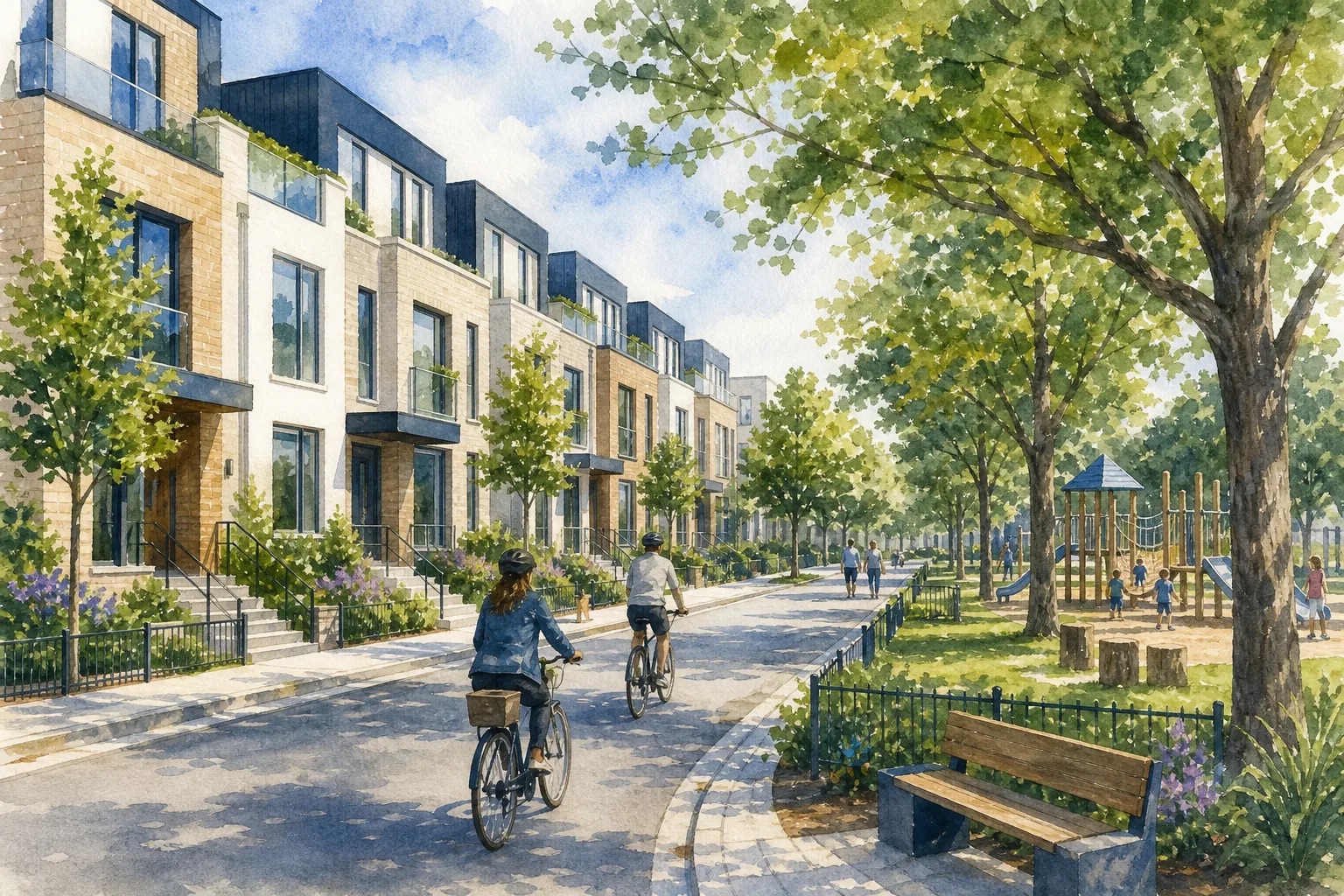  master‑planned townhome communities 