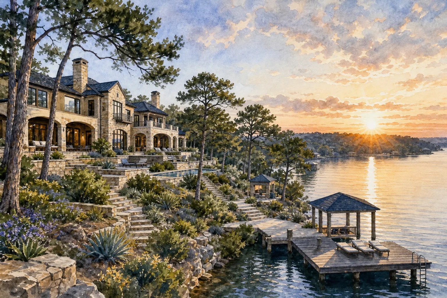 1540 County Road 262: Lake Georgetown acreage priced at $3,295,000