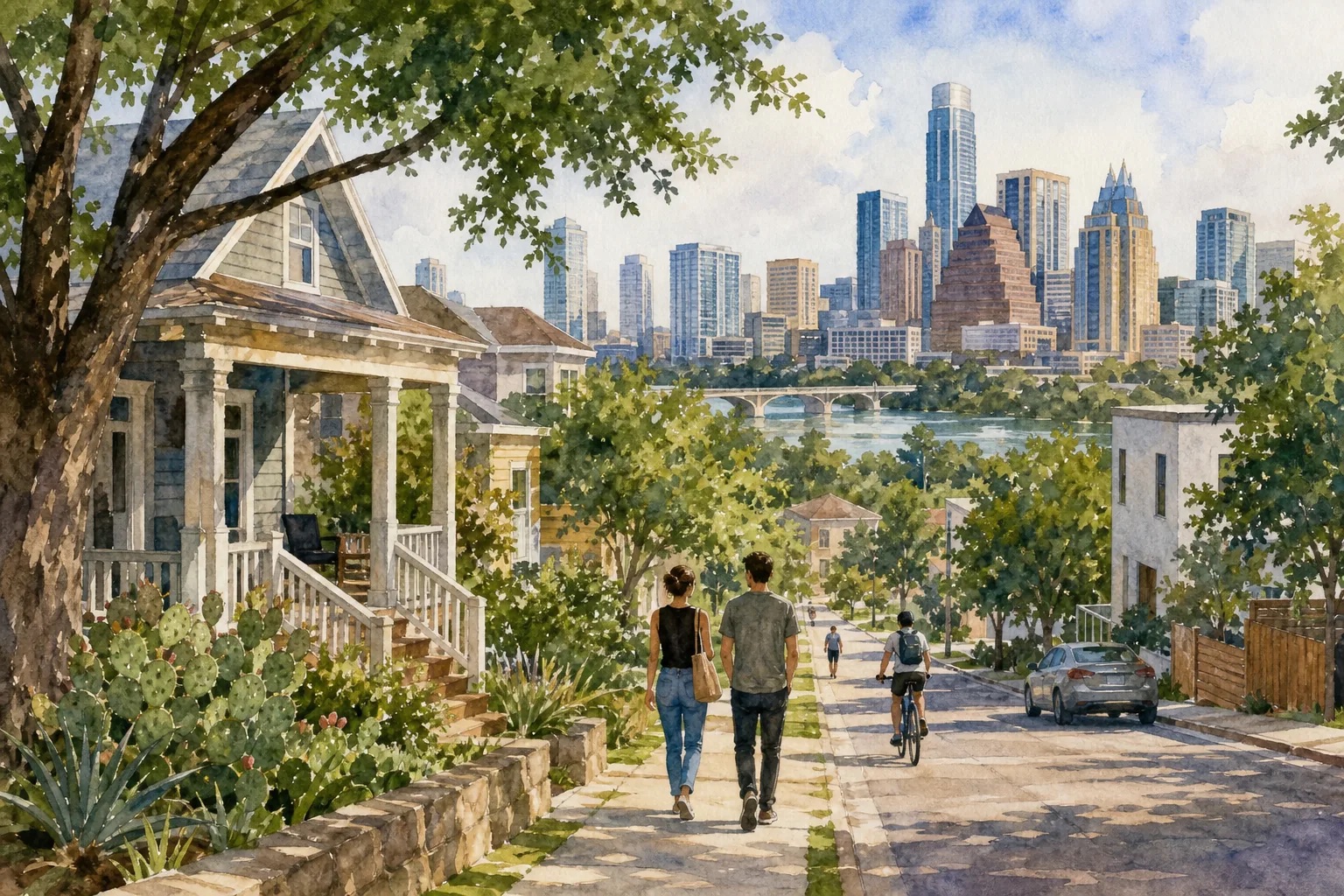 Clarksville, Central west-side living near Downtown Austin