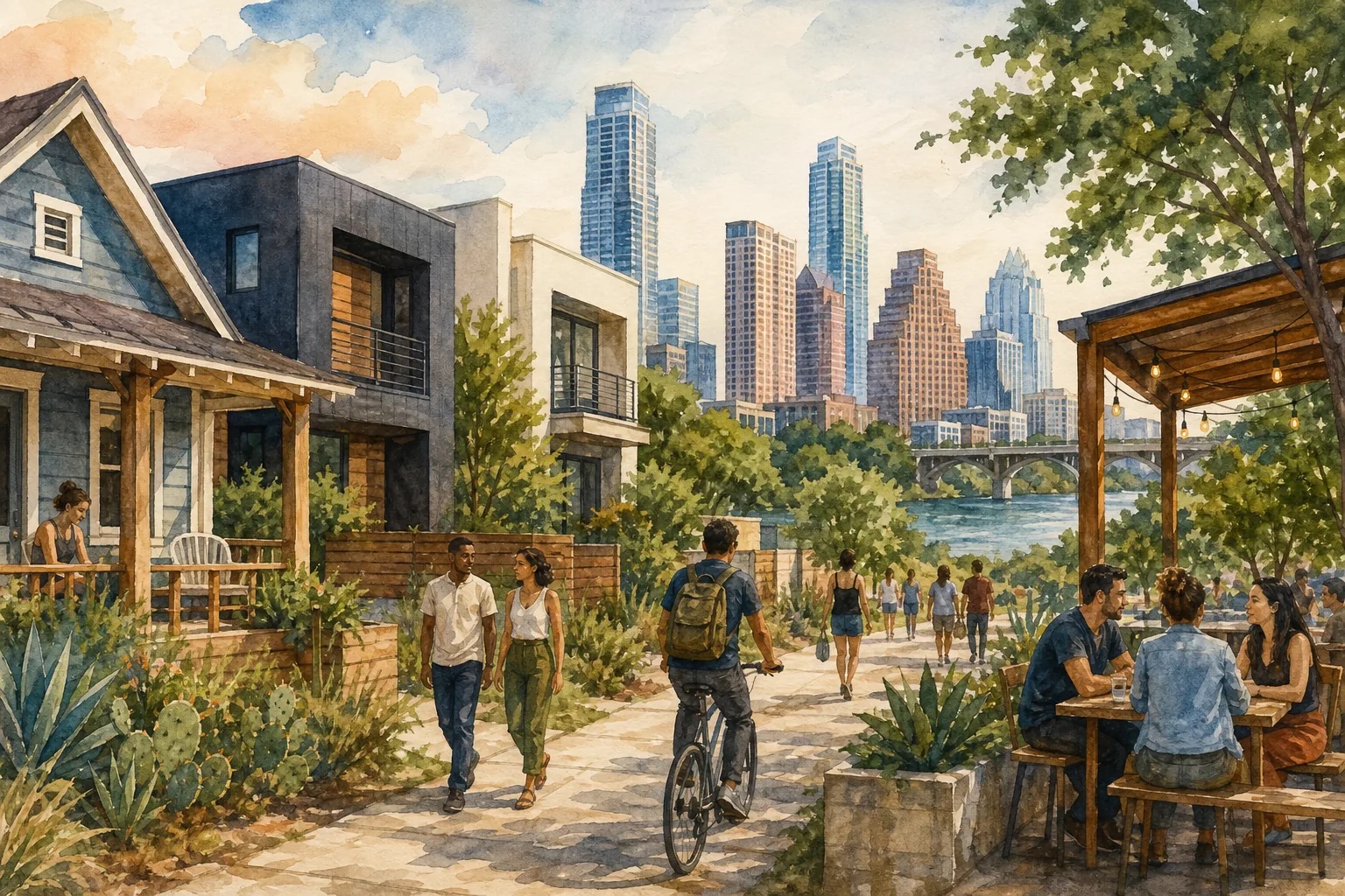 East Austin, Cultural energy, downtown access, and varied housing stock